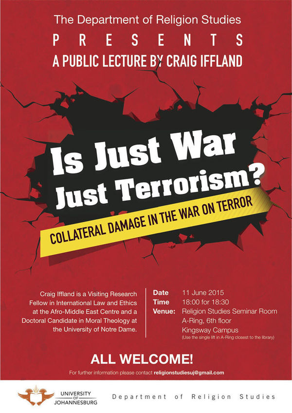 Public Lecture Craig Iffland Poster 2
