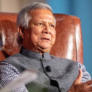 In conversation with NDIGD director, Notre Dame Forum speaker Yunus discusses making himself ‘useful’