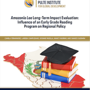Policy Brief: Amazonía Lee Long-Term Impact Evaluation