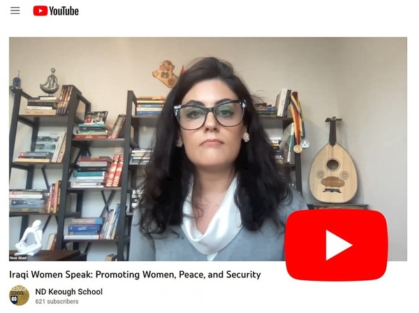 Recording: Iraqi Women Speak